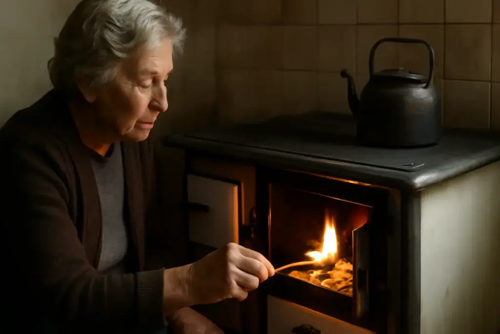 Quando e perché si accendeva il fuoco della cucina economica? Il valore simbolico che pochi ricordano