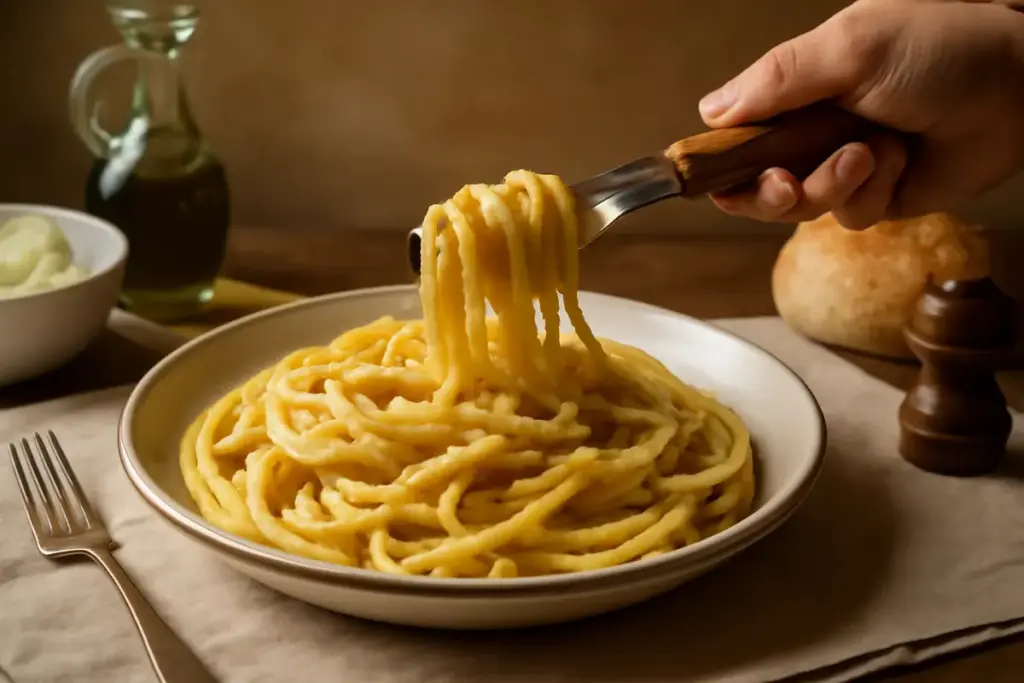 Bigoli in salsa veneziani: come ottenere la cremosità tipica delle osterie storiche
