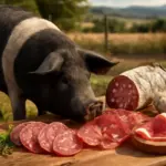Cos’è la cinta senese? Il suino “nobile” della Toscana e la bontà dei suoi salumi a tavola