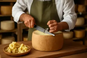 La cerimonia del taglio del formaggio: piccoli riti che fanno la differenza nel servire i prodotti tipici