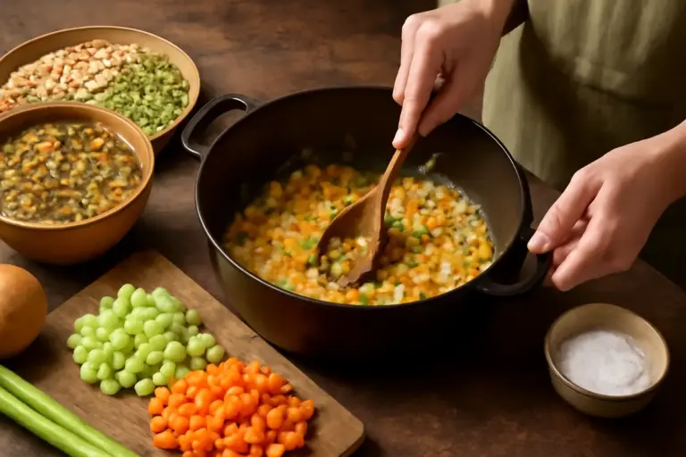 Come ottenere una zuppa di legumi ricca di sapore? La scelta del soffritto secondo tradizione