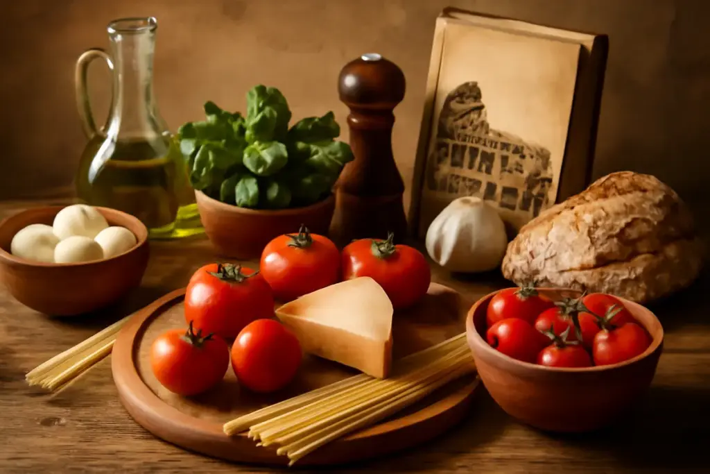 La storia della cucina tradizionale italiana: ingredienti simbolo che raccontano il territorio
